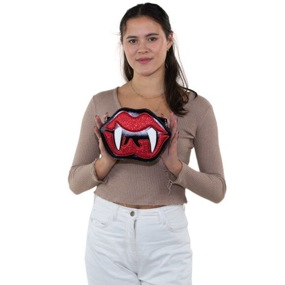 Vampire Fangs Cross Body Purse Bag - LAST ONE! - Picture 6 of 6